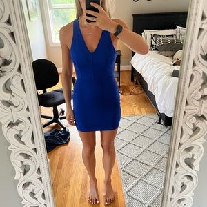 Blue dress
